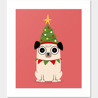 It's Christmas for Pug's sake Posters and Art